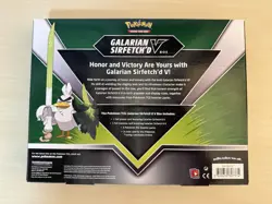 Pokemon Galarian Sirfetch'd V Collection Box Factory Sealed Sword And Shield - Image 3