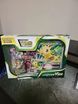 Pokemon TCG Leafeon VStar Special Collection Box New/other --09 - Image 2