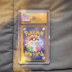 Pokemon CGC Pristine 10 Hoothoot Character Rare Holo Japanese Battle Region 2022 - Image 2
