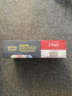 Pokemon TCG Surging Sparks ETB & Booster Bundle Costco Exclusive | New & Sealed - Image 2