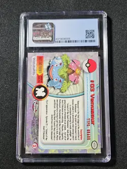 Topps Chrome Venusaur #03 Pokemon Series 1 CGC 10 - Image 2