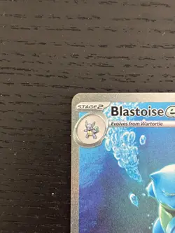 Pokemon TCG Blastoise EX 200/165 Scarlet & Violet 151 Special Illustration Rare - Image 2