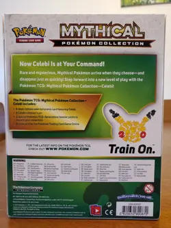 Pokemon 2016 XY Generations Celebi Mythical Pin Collection Box 20th Anniversary - Image 2