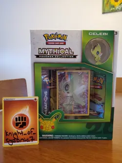 Pokemon 2016 XY Generations Celebi Mythical Pin Collection Box 20th Anniversary - Image 3