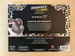 Pokemon TCG Champions Path Collection Dubwool V Box Factory Sealed - Image 3