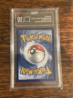 TAG 10 GEM MINT Zapdos Ex 202/165 SIR Special Illustration Rare Pokemon 151 SV - Image 2
