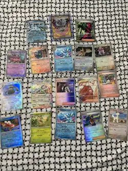 Pokemon Prismatic Evolutions Lot Masterball, Pokeball, EX, Trainer - Image 1