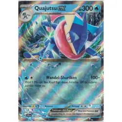 Pokemon Karte - Quajutsu EX 041/142 - Stellarkrone - Full Art - Holo - Near Mint - Image 1