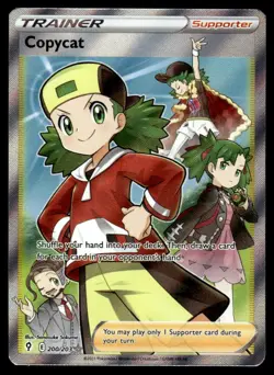 Pokemon TCG SWSH07: Evolving Skies #200/203 Copycat (Full Art) Holo MP - Image 1