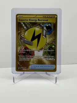 Pokemon Superior Energy Retrieval 277/193 - Hyper Rare NM SV02: Paldea Evolved - Image 1