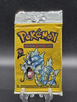 Pokemon Base Set 2 Booster Pack Gyrados Art Factory Sealed Crimp - 20.76g - Image 1