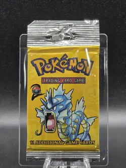 Pokemon Base Set 2 Booster Pack Gyrados Art Factory Sealed Crimp - 20.76g - Image 5