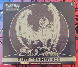 Pokemon TCG: Sun & Moon Elite Trainer Box Lunala See Images 728192530920 - Image 1
