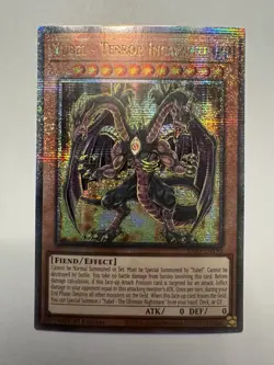 Yubel - Terror Incarnate QCR! Yugioh! RA03-EN190 Near Mint/Pack Fresh! - Image 1