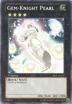 Gem-Knight Pearl - BP01-EN031 - Rare - 1st Edition - Lightly Played - Image 1