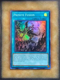 Yugioh Primite Fusion DUAD-EN065 Super Rare 1st Ed NM - Image 1