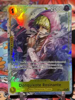 DONQUIXOTE ROSINANTE - One Piece OP12-108 - AA Alt Art Rare R - Legacy - Image 1
