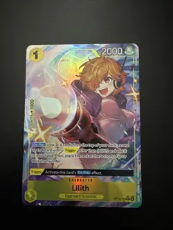 One Piece Lilith Carrying On His Will Alternate Art Rare #OP13-113 - Image 2