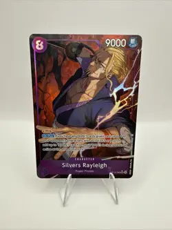 Silvers Rayleigh Alt Art OP13-066 Carrying On His Will One Piece TCG NM - Image 1