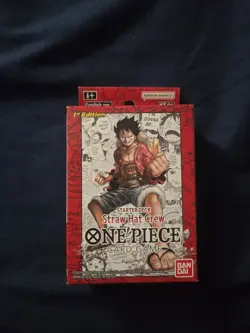 One Piece TCG Super Pre-release Starter Deck - Straw Hat Crew (SEALED) 811039038243 - Image 1