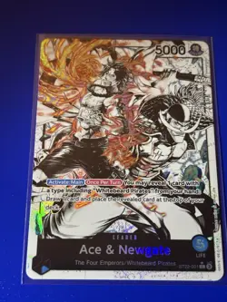 One Piece TCG Ace and Newgate Leader ST22-001 [PAR] Parallel Starter Deck ST22 - Image 1