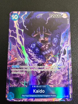 One Piece TCG English Kaido Alternate Art OP04-044 Kingdoms of Intrigue SR - Image 1