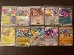Pokemon TCG Japanese EX Bundle 2 10 Mixed Cards Pack Fresh - Image 1