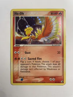 Ho-oh 27/115 Unseen Forces Rare Holo Pokemon Card HP - Image 1