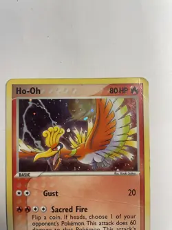 Ho-oh 27/115 Unseen Forces Rare Holo Pokemon Card HP - Image 2