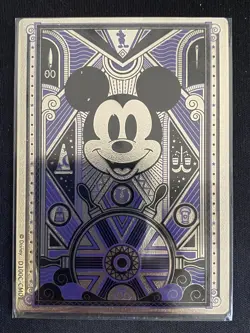 Mickey Mouse CardFun Disney 100 Years anniversary Carnival #CM01 Metal Card - Image 1