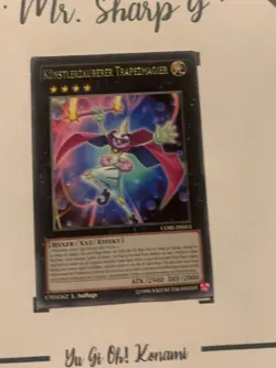 KUNSTLERZAUBERER TRAPEZMAGIER - 1. AUFLAGE CORE-DE03 DEUTSCH Yu-Gi-Oh! CARD RARE - Image 3