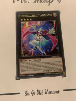 KUNSTLERZAUBERER TRAPEZMAGIER - 1. AUFLAGE CORE-DE03 DEUTSCH Yu-Gi-Oh! CARD RARE - Image 5