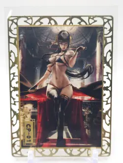 Goddess Story - Gold Metal Waifu Card - Yor Forger - NUMBERED 028/100 - Image 1