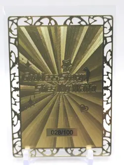 Goddess Story - Gold Metal Waifu Card - Yor Forger - NUMBERED 028/100 - Image 2
