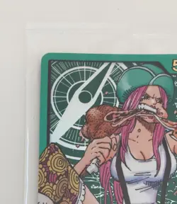 Jewelry Bonney OP07-019 L Promo Gold Text Lecafig WEEKLY Jump ONE PIECE Card - Image 3