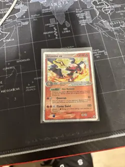 2006 Pokemon card Arcanine ex 83/92 ultra Holo Rare Ex Legend Maker - Image 1