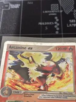 2006 Pokemon card Arcanine ex 83/92 ultra Holo Rare Ex Legend Maker - Image 5