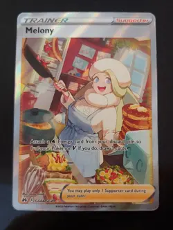 ⚡ Pokemon TCG Melony Crown Zenith GG64 Ultra Rare MT Galar Gallery Trainer card - Image 1