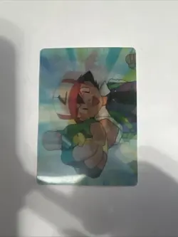 Pokemon Ash Ketchum Pioneer Viz Video Promo Card Lenticular PIKA-0020D/DVD - Image 1