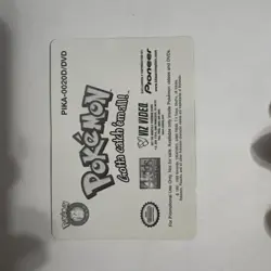 Pokemon Ash Ketchum Pioneer Viz Video Promo Card Lenticular PIKA-0020D/DVD - Image 3