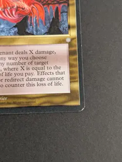 MTG Card - 1x Fire Covenant - Ice Age - LP - Vintage - Magic The Gathering 1995 - Image 5