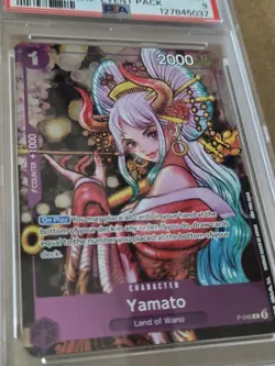 2024 ONE PIECE P-046 EVENT PACK VOL 3 YAMATO PROMO CARD PSA 9 - Image 3