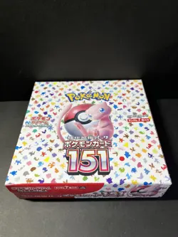 Pokemon Card Pokemon Card 151 Booster Box No Shrink Wrap Japanese - Image 1