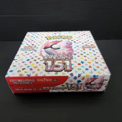 Pokemon Card Pokemon Card 151 Booster Box No Shrink Wrap Japanese - Image 2