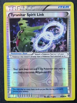 Tyranitar Spirit Link 81/98 Reverse Holo - Pokemon Cards #B2 - Image 1