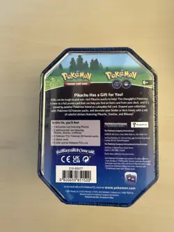 Pokemon Go Snorlax Tin Trading Card Game New & Factory Sealed - Image 2