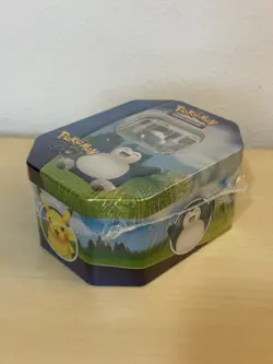 Pokemon Go Snorlax Tin Trading Card Game New & Factory Sealed - Image 3