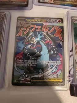 Mega Charizard X EX + Moltres Zapdos Articuno tag,Meowth LOT X5 cards - Image 4