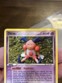 Pokemon Card TCG POP Series 3 Ditto (C) #12 EX Non Holo OG Mr Mime 2006 - Image 2