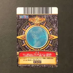 Y181 Nami C011 Japanese One Piece Berry Match Carddass Card - Image 2